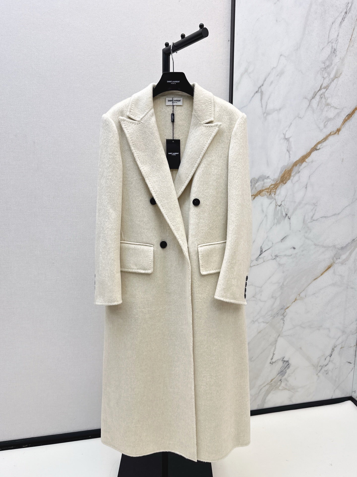 Saint lau 25fw wool coat