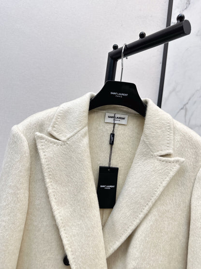 Saint lau 25fw wool coat