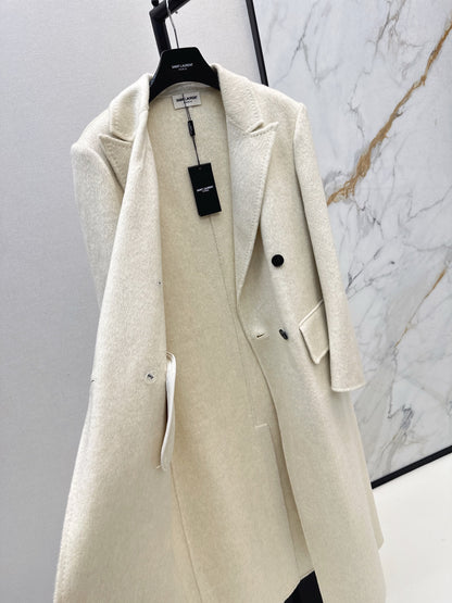 Saint lau 25fw wool coat