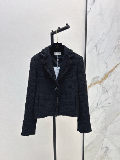 Chan 25fw woven blazer