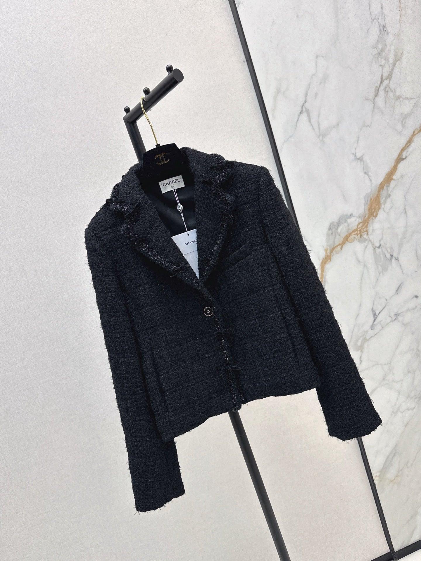Chan 25fw woven blazer