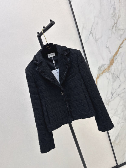 Chan 25fw woven blazer