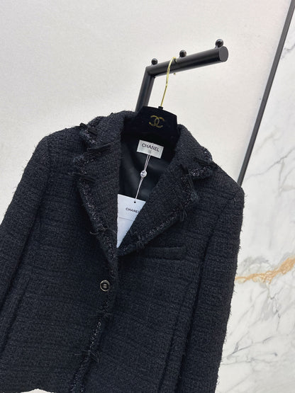 Chan 25fw woven blazer