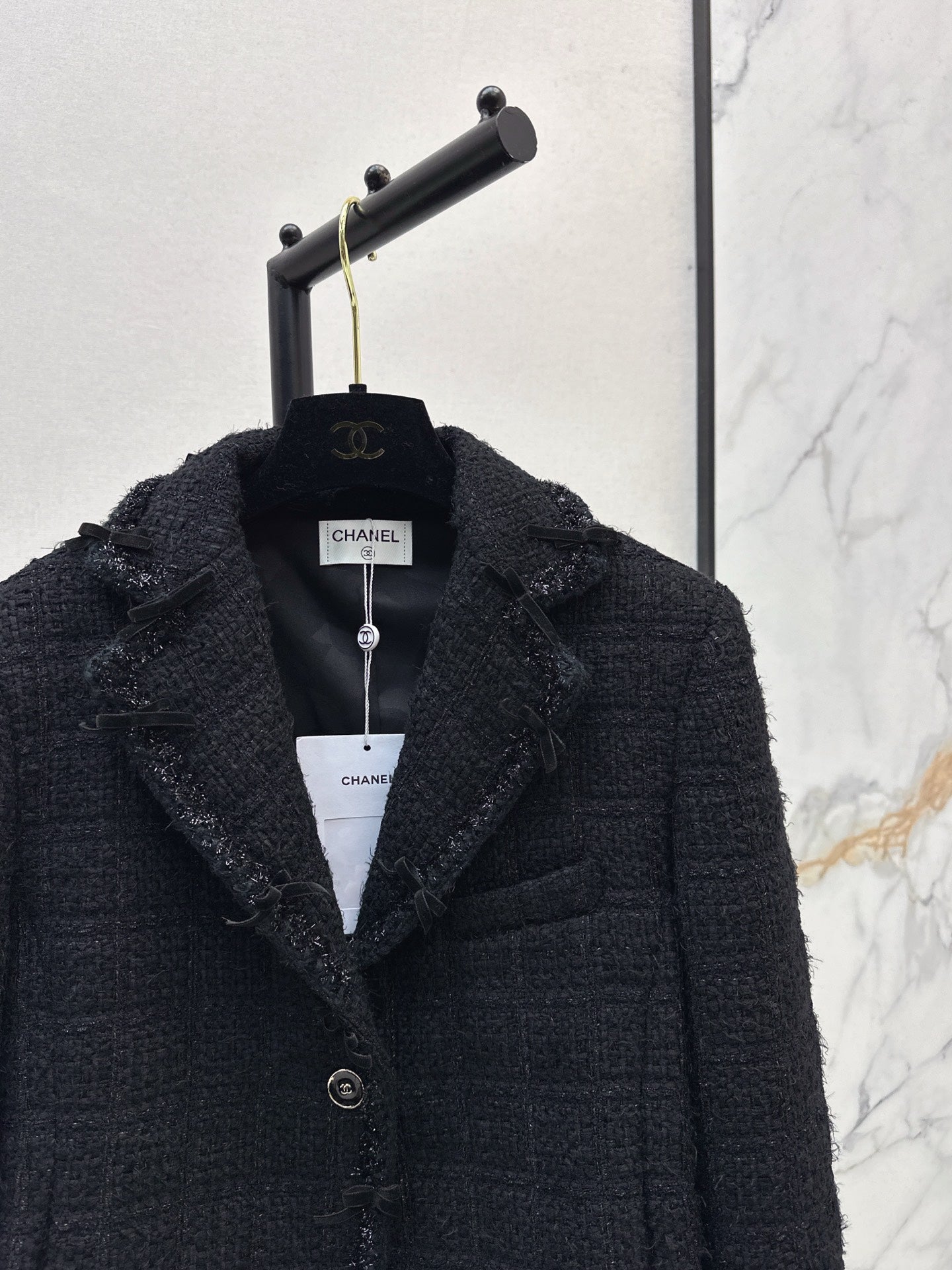 Chan 25fw woven blazer