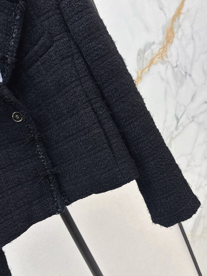 Chan 25fw woven blazer