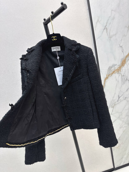 Chan 25fw woven blazer