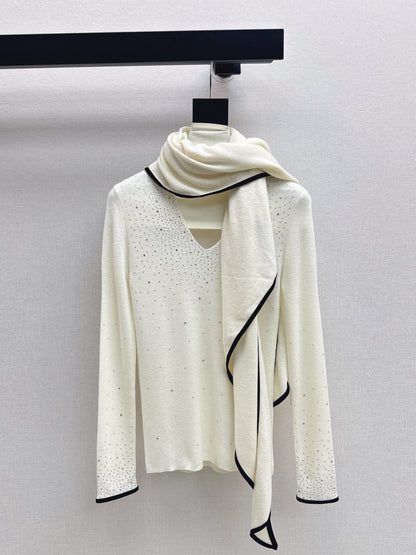 Brun 25fw shawl sweatshirts set