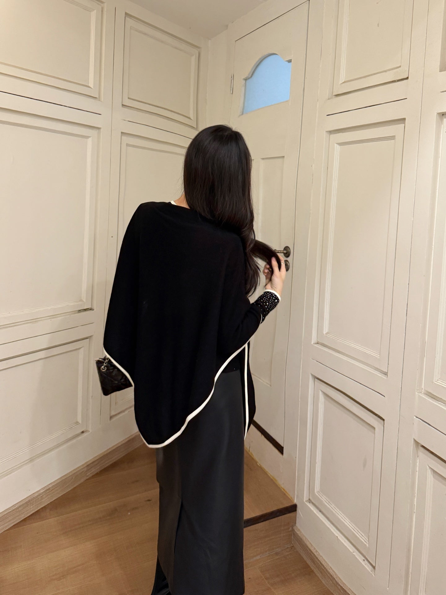 Brun 25fw shawl sweatshirts set