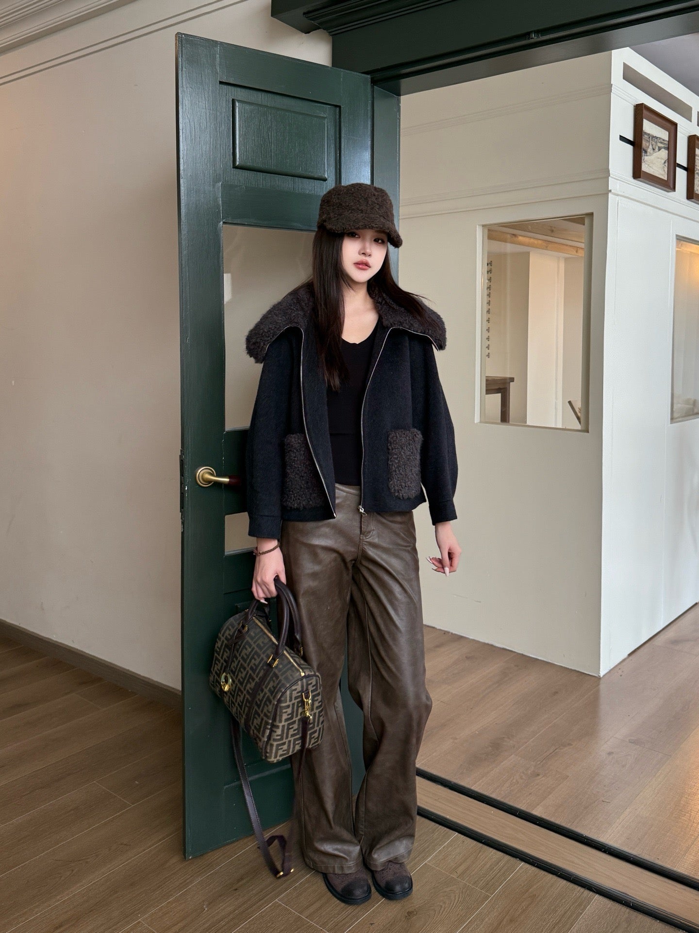 Loro 25fw woolen jacket
