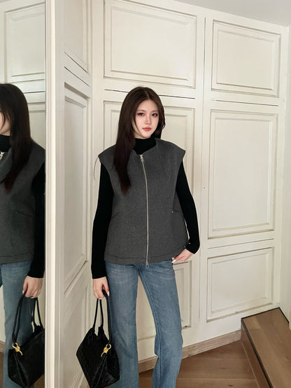 Max 25fw woolen vest