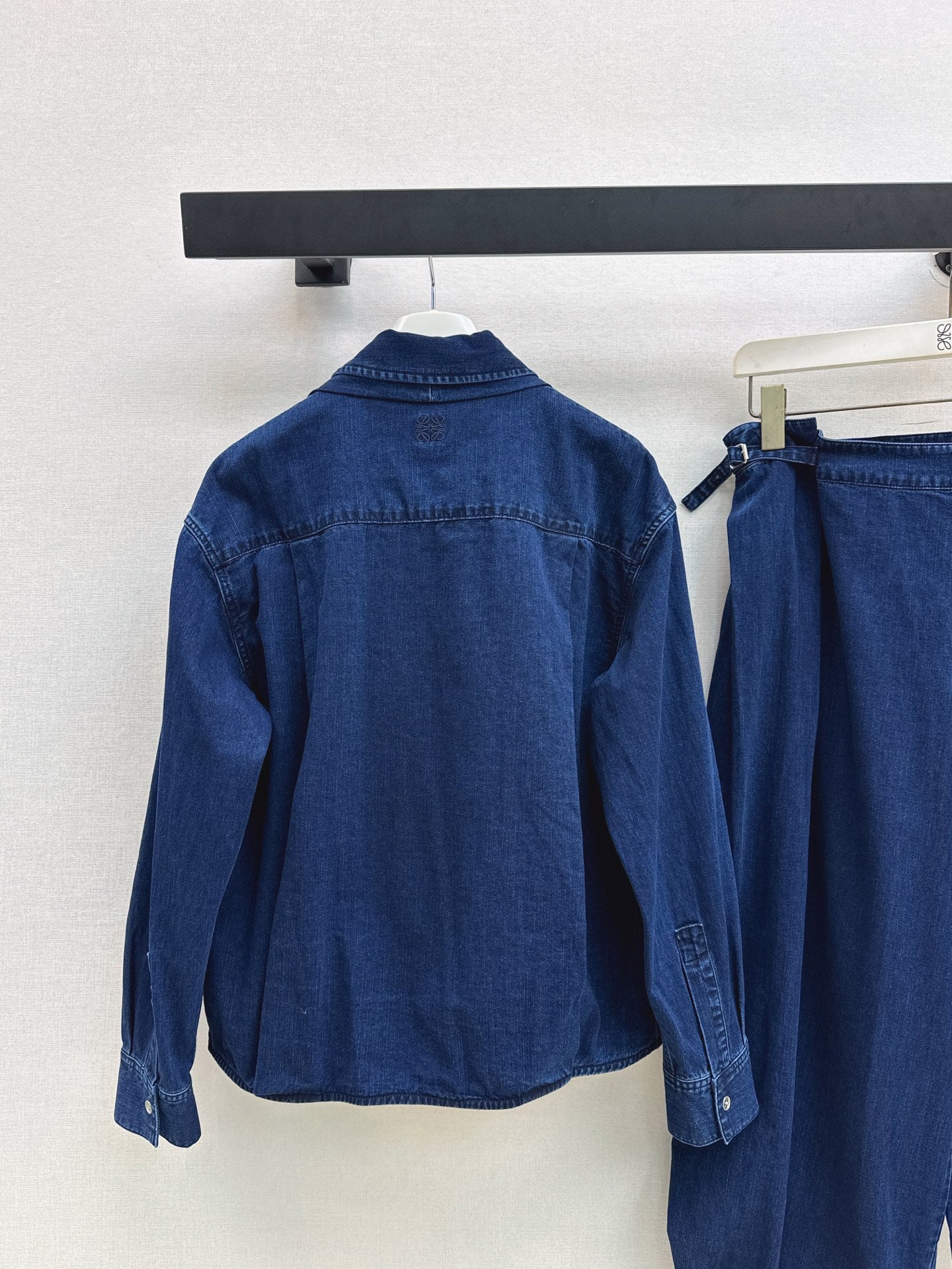 Loe 25fw denim suit