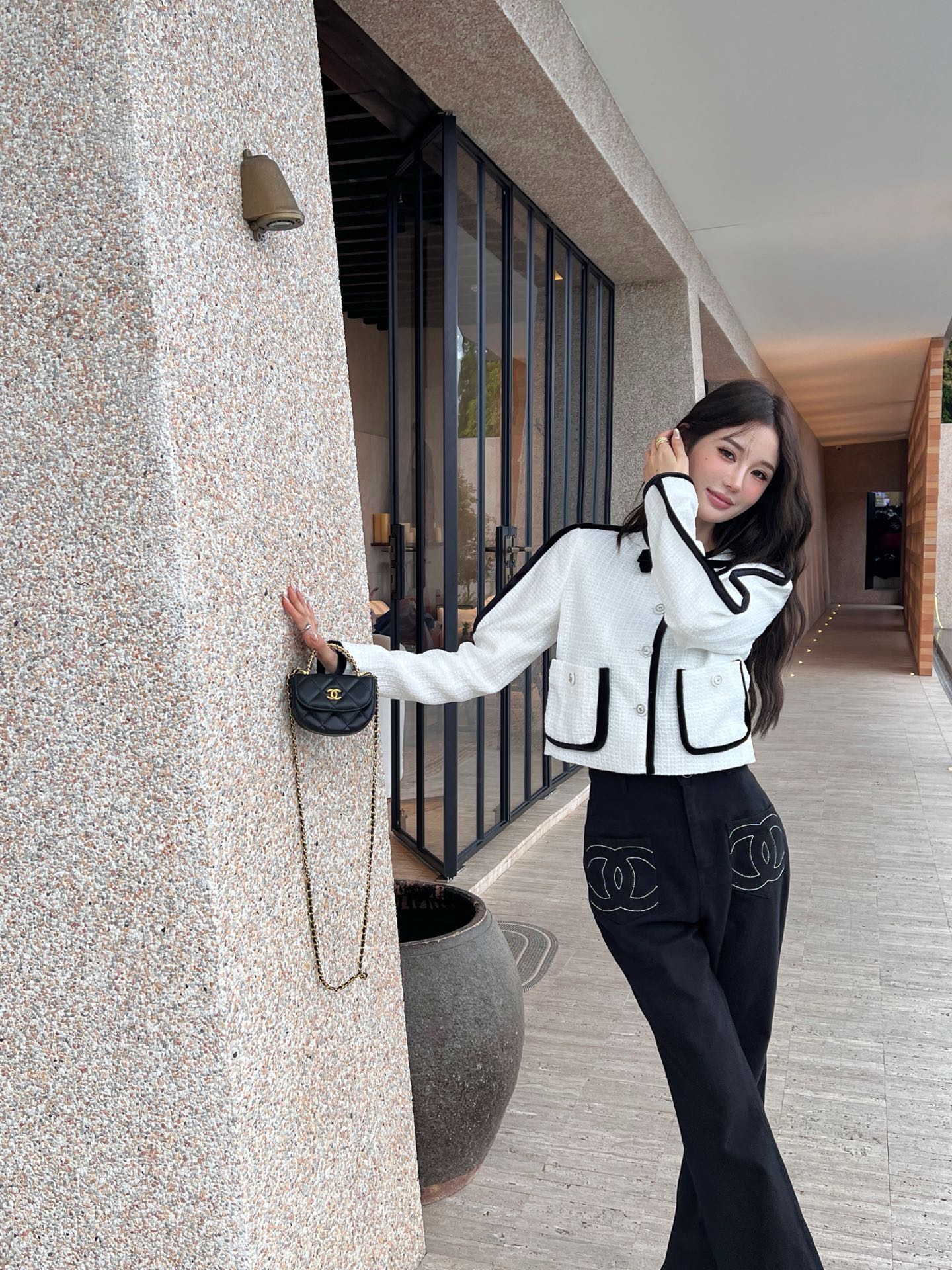 Chan 25fw woven jacket