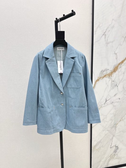 Thom 25fw denim blazer