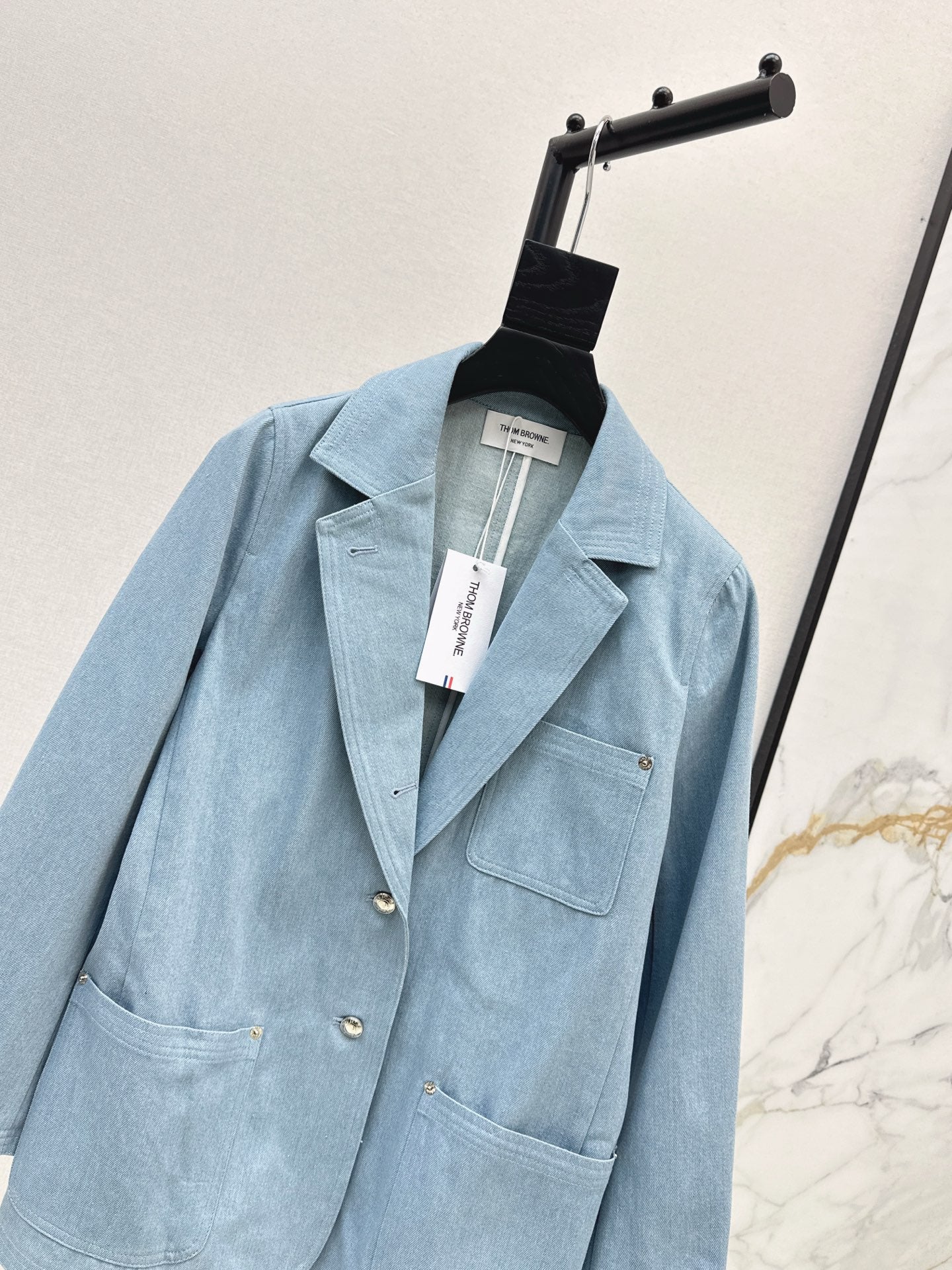Thom 25fw denim blazer