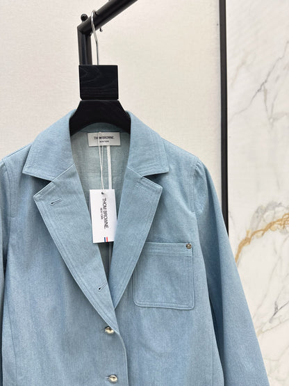 Thom 25fw denim blazer