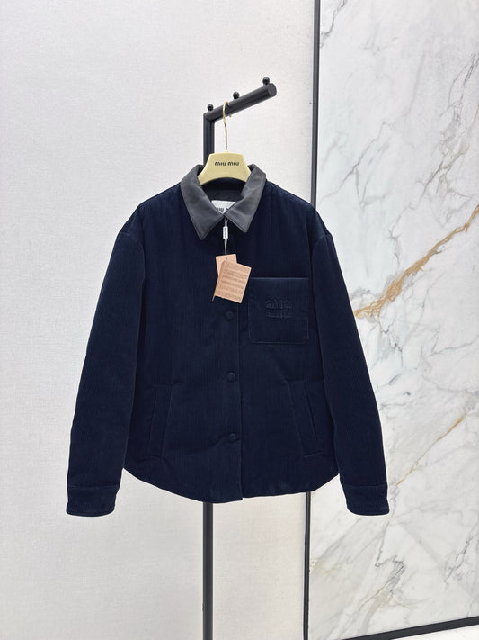 Miu 25fw corduroy down jacket