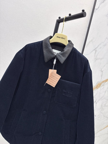 Miu 25fw corduroy down jacket