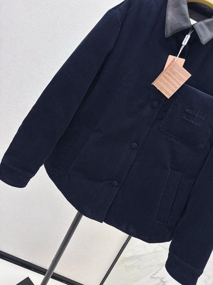 Miu 25fw corduroy down jacket