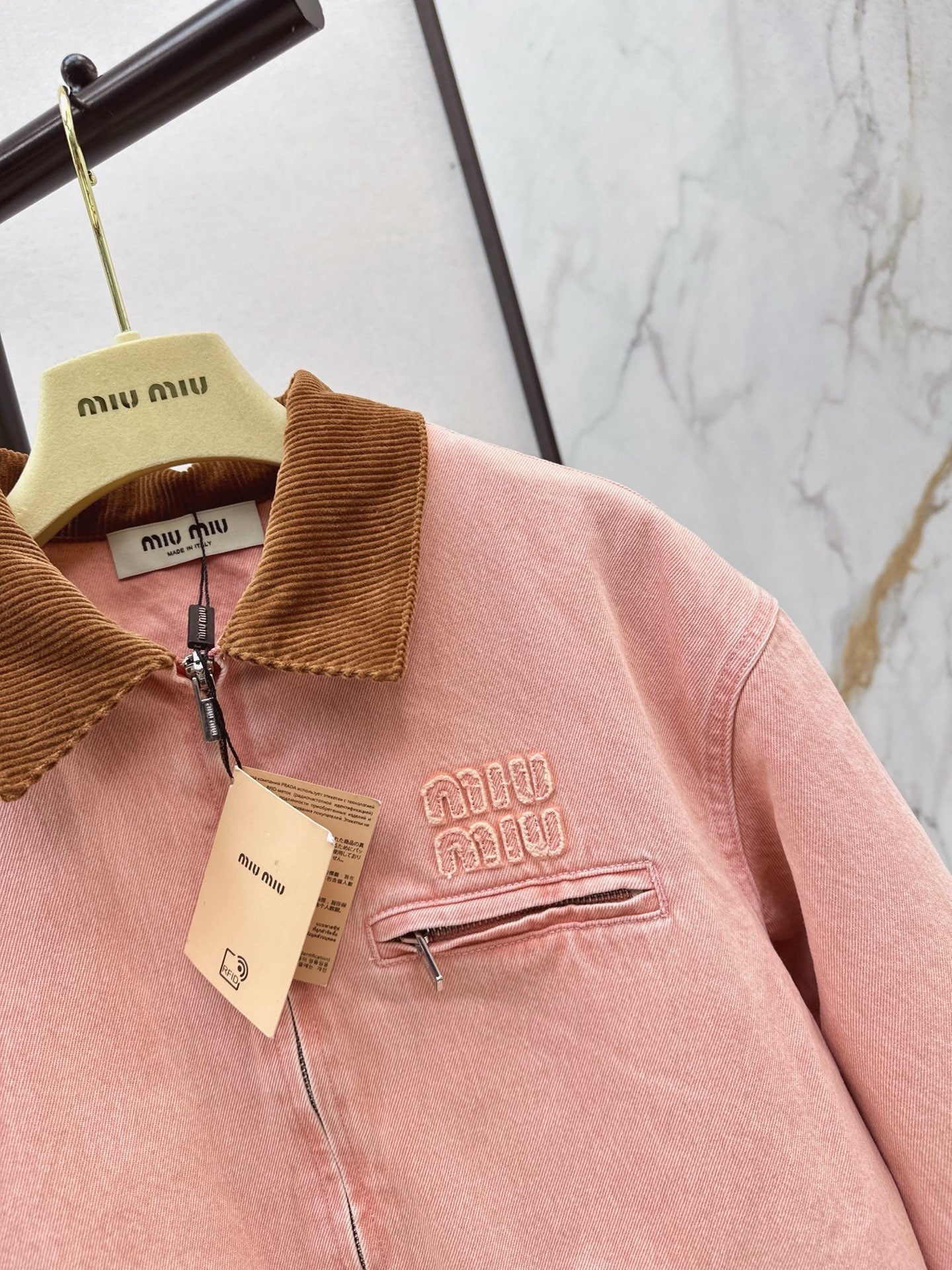 Miu 25fw padded jacket
