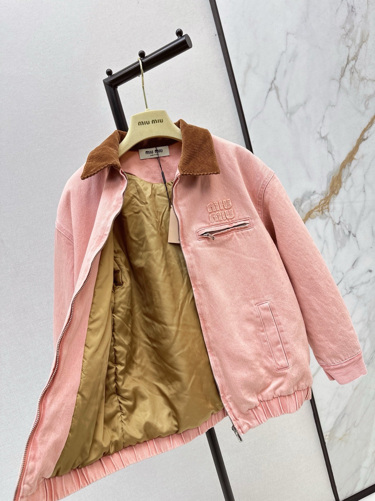 Miu 25fw padded jacket