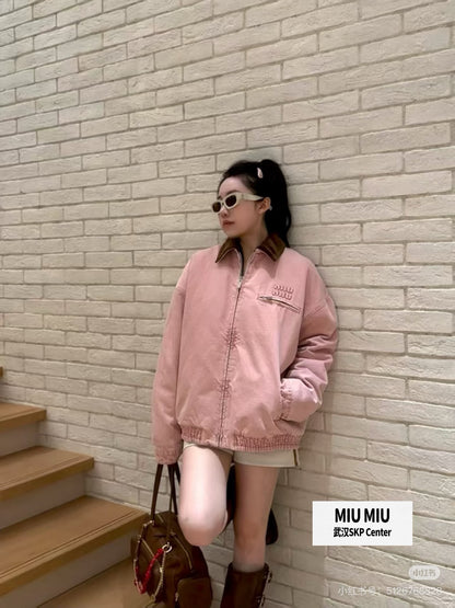 Miu 25fw padded jacket