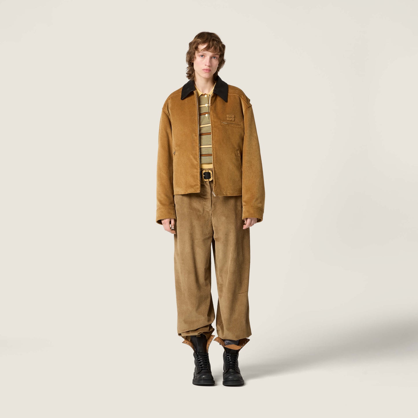 Miu 25fw padded jacket