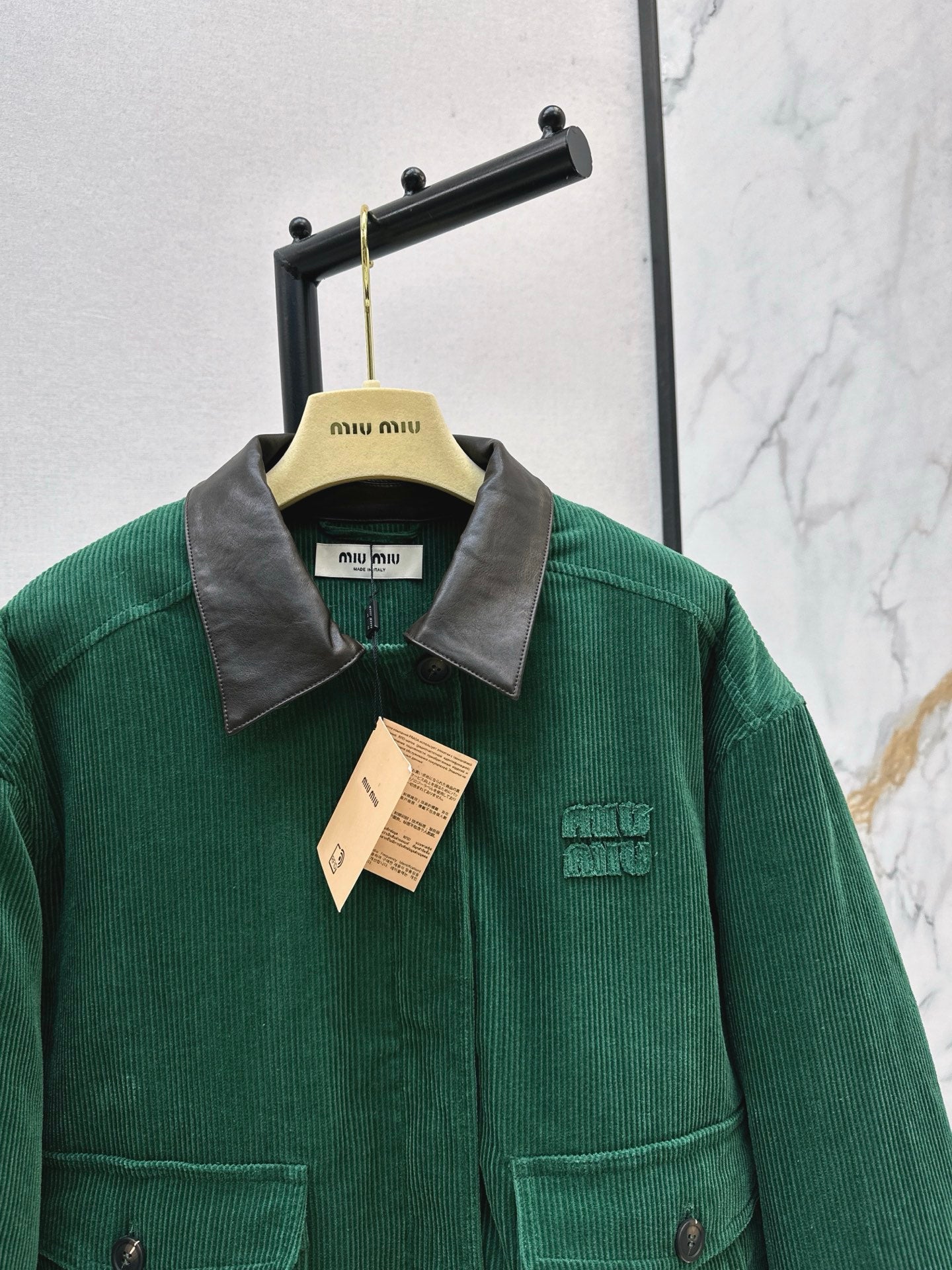 Miu 25fw padded jacket
