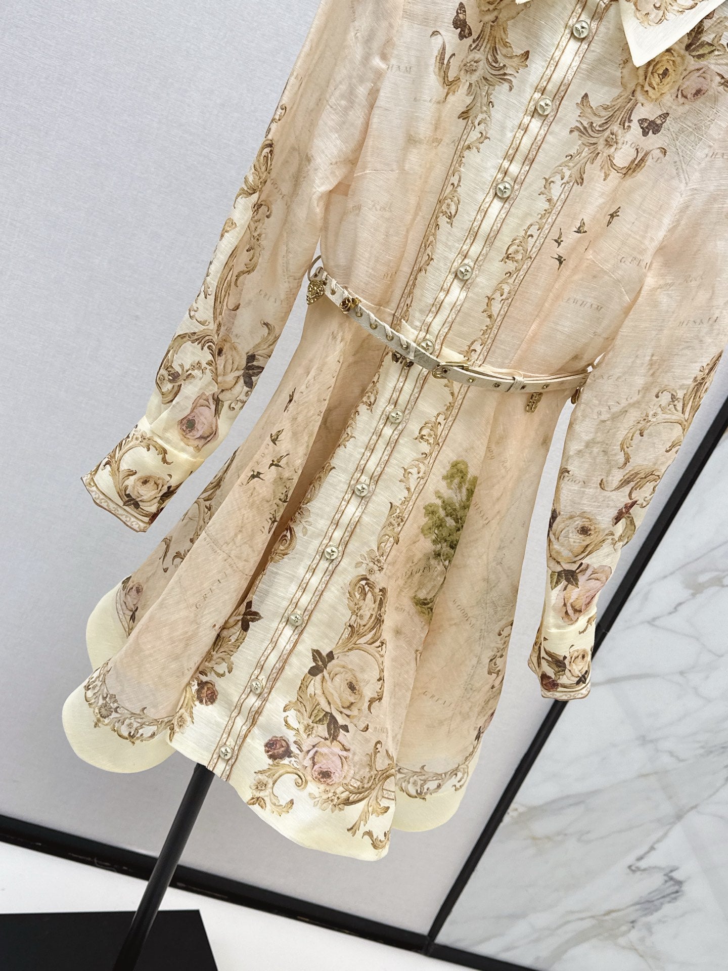 Zimm 25ss print dress