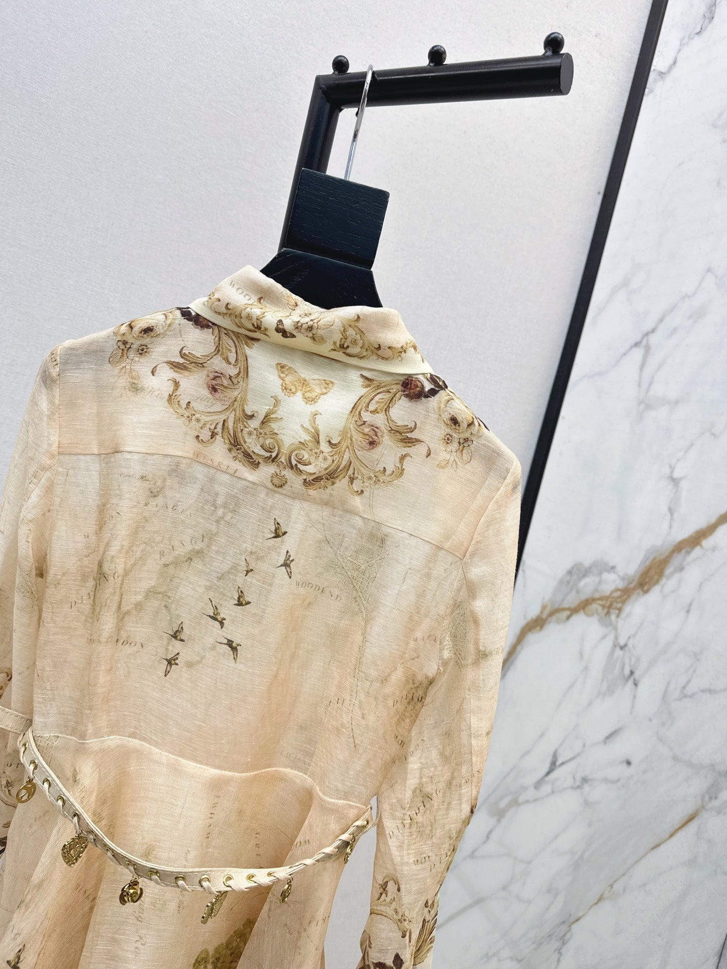 Zimm 25ss print dress