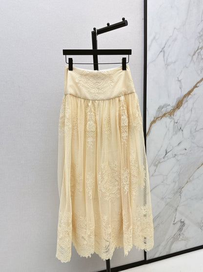 Zimm 25ss lace skirt