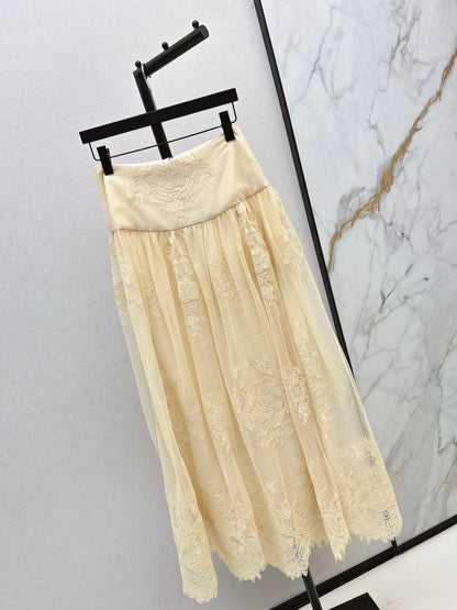 Zimm 25ss lace skirt