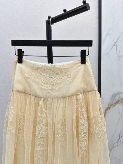 Zimm 25ss lace skirt