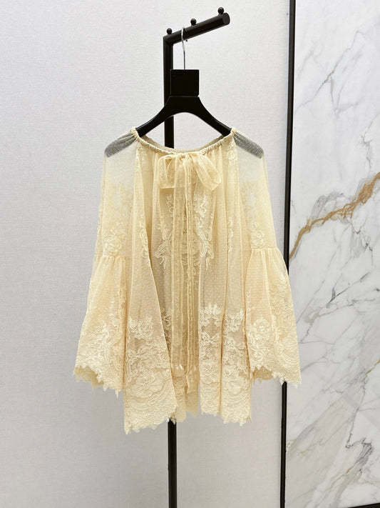 Zimm 25ss lace shirt