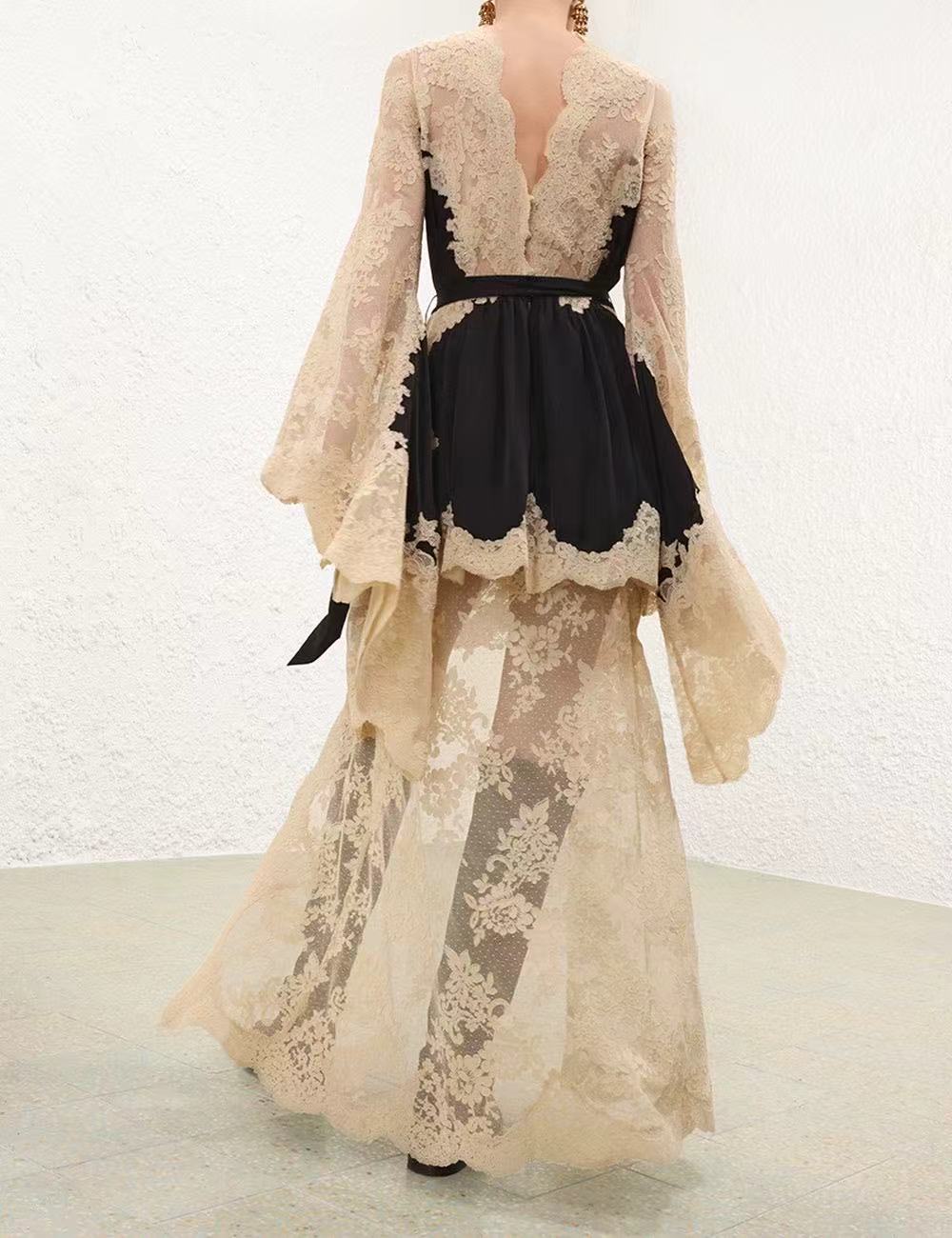Zimm 25fw lace dress
