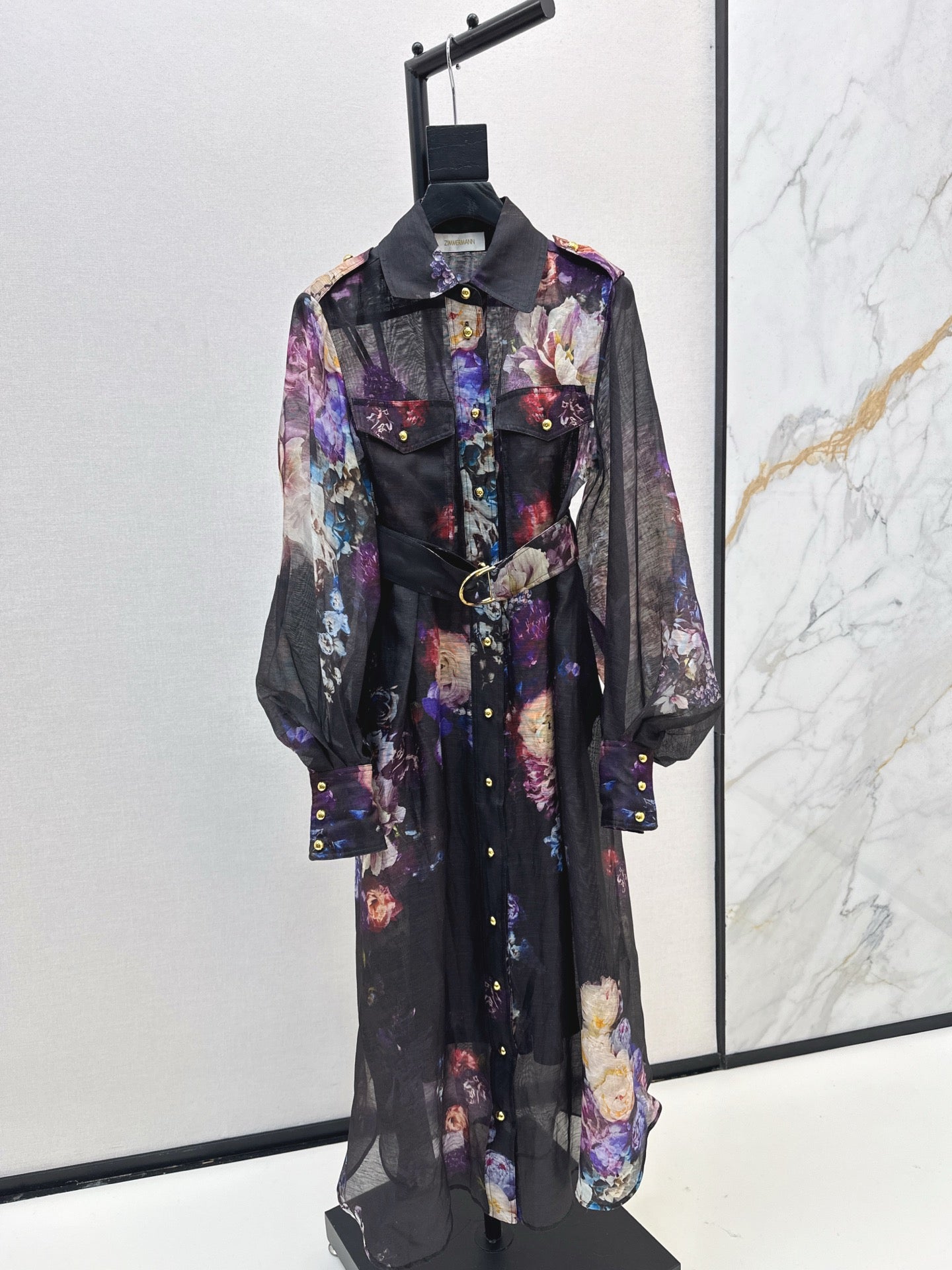 Zimm 25fw print dress