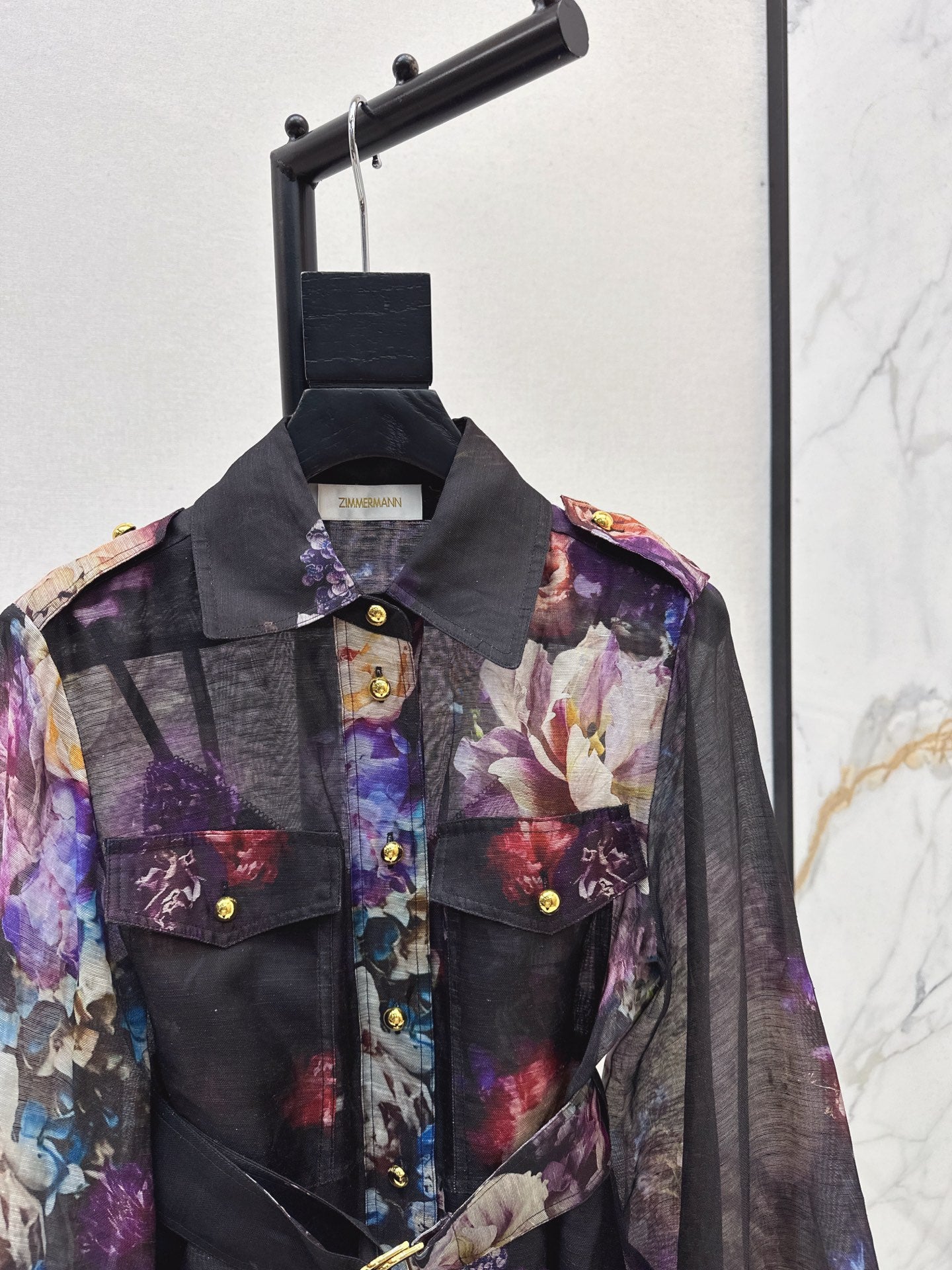 Zimm 25fw print dress