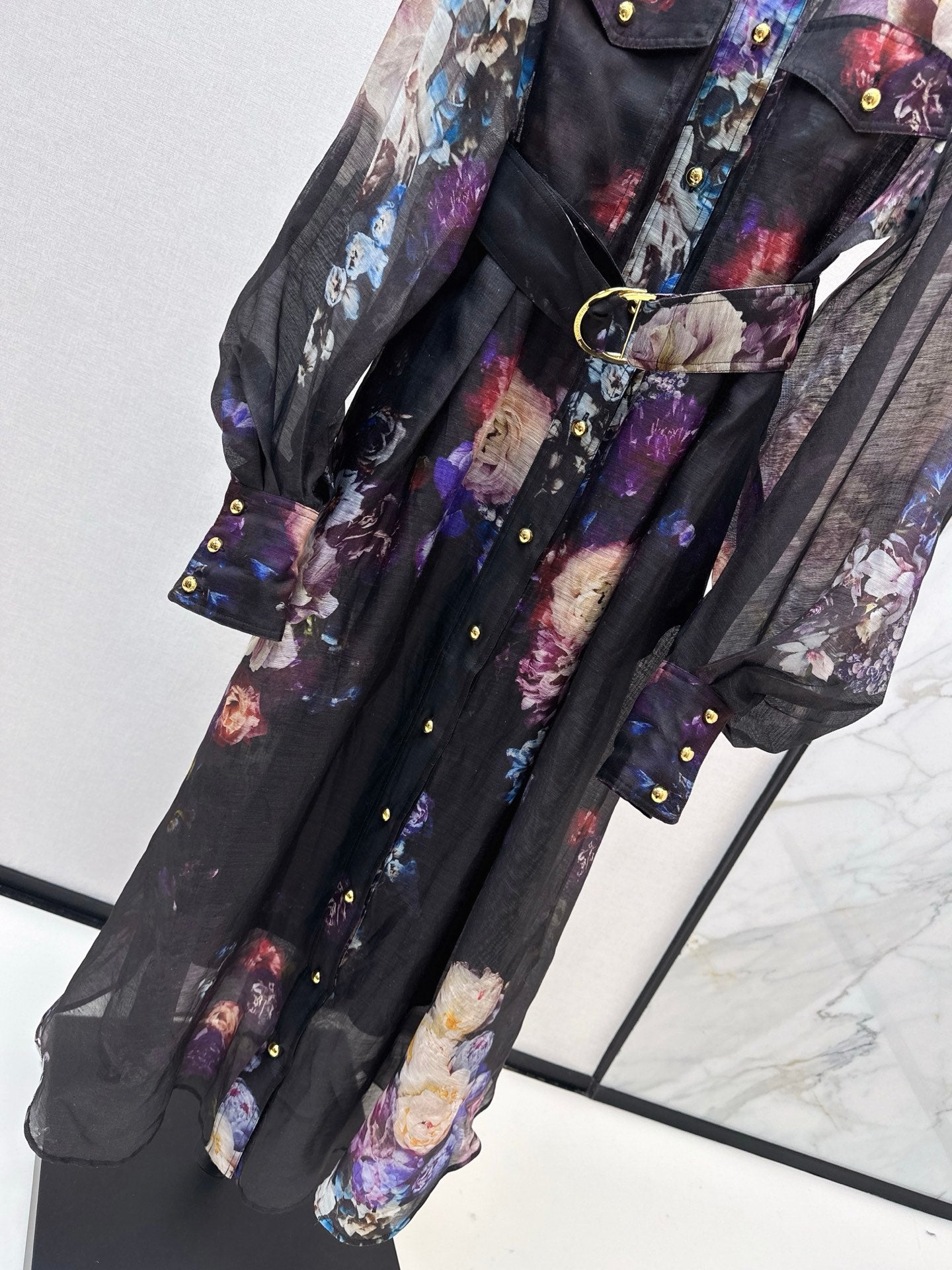 Zimm 25fw print dress
