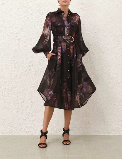 Zimm 25fw print dress