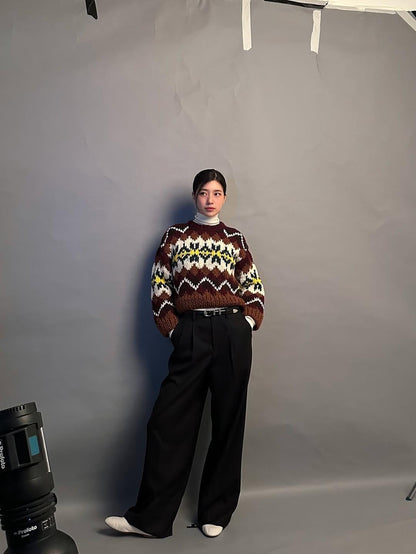 Celi 25fw wool sweater