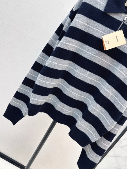 Miu 25fw knitted sweatshirts