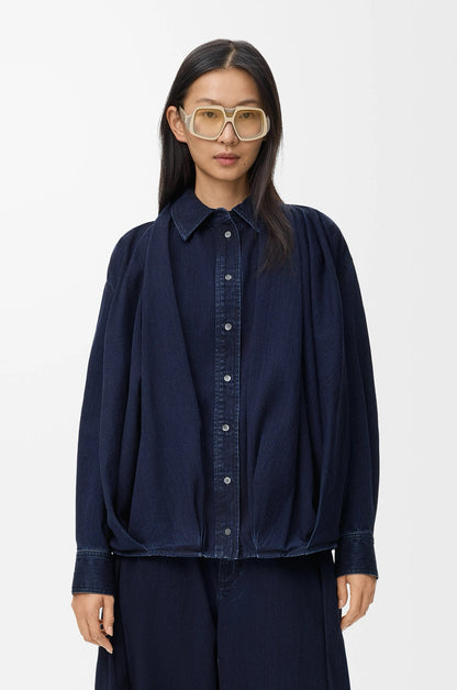 Loe 25fw denim suit