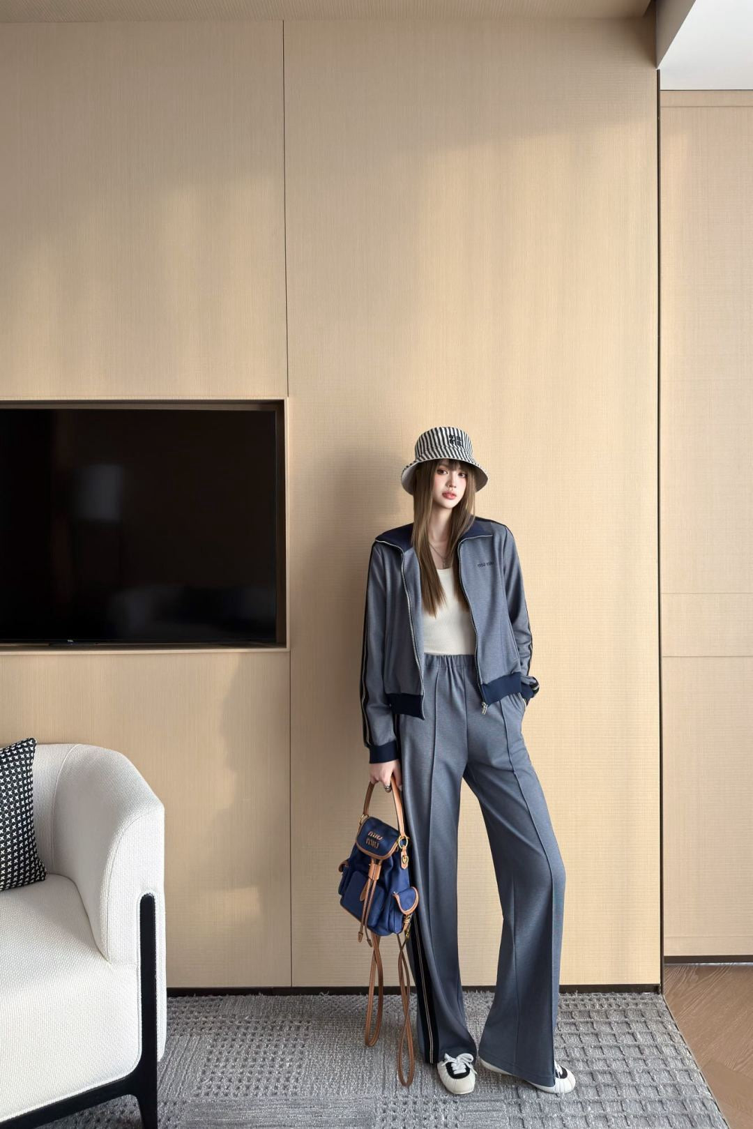 Miu 25fw casual suit