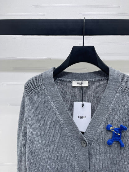 Celi 25fw knitted cardigan