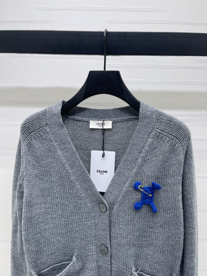 Celi 25fw knitted cardigan