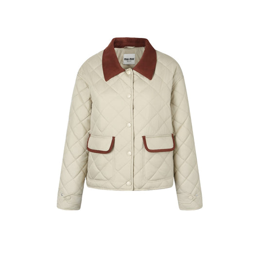 Miu 25fw embroidered jacket