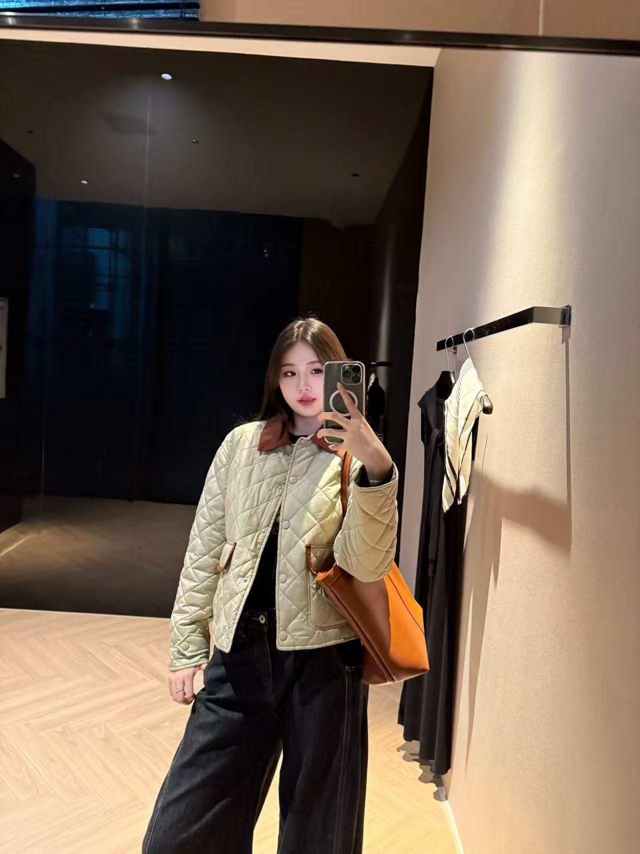 Miu 25fw embroidered jacket