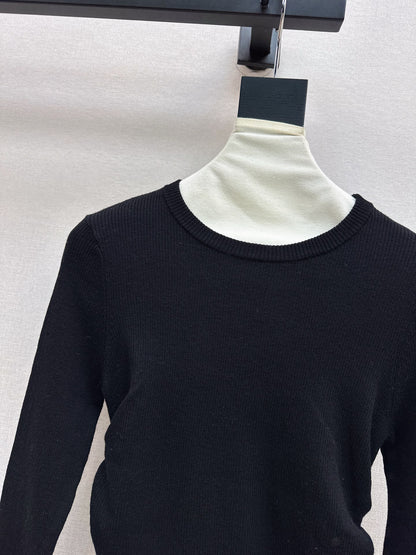 Miu 25fw lace sweater shirt