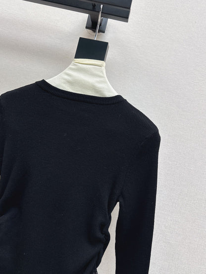 Miu 25fw lace sweater shirt