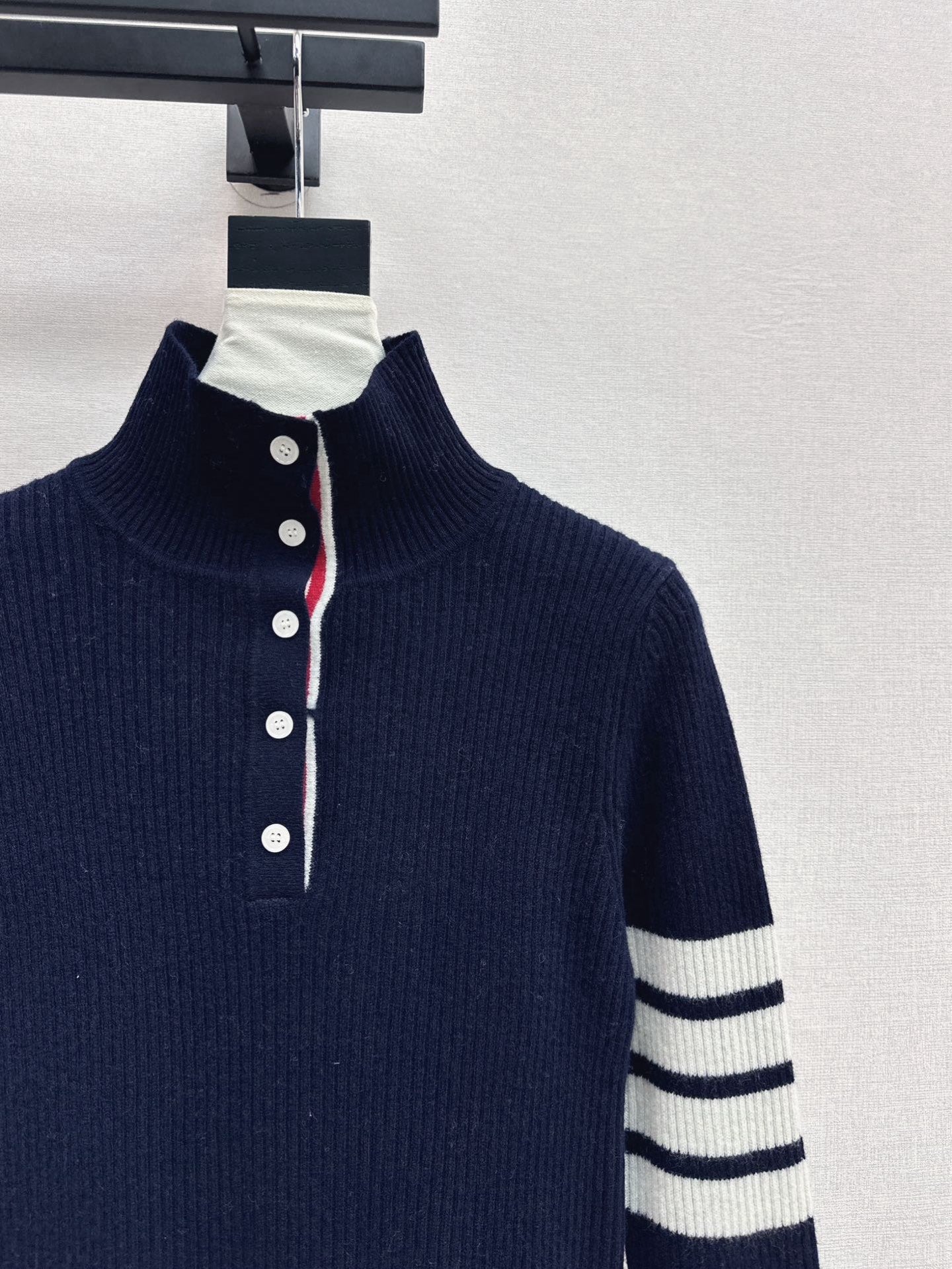 Thom 25fw knitted sweatshirts