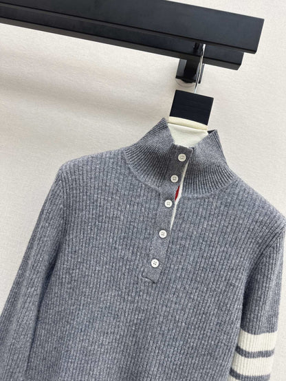 Thom 25fw knitted sweatshirts